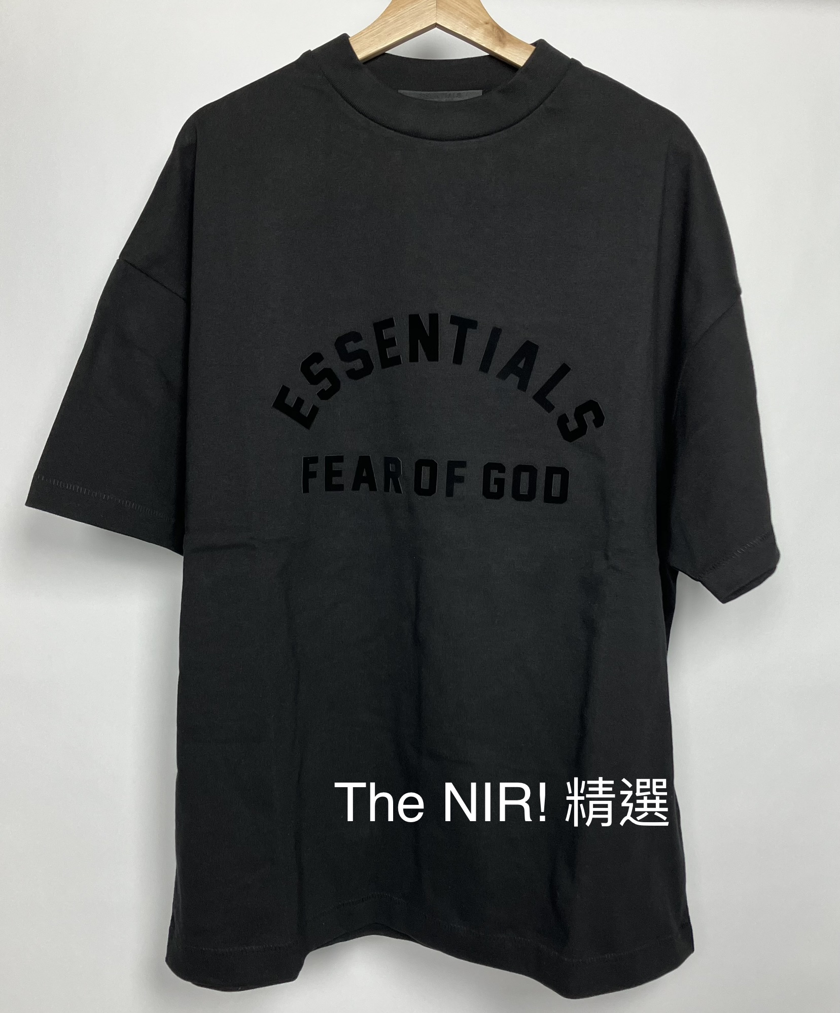 Essentials 24SS 重磅 黑 短袖