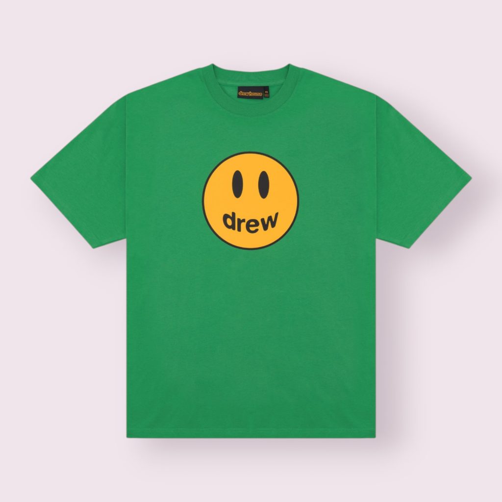 Drew House 綠笑臉 經典款 短袖