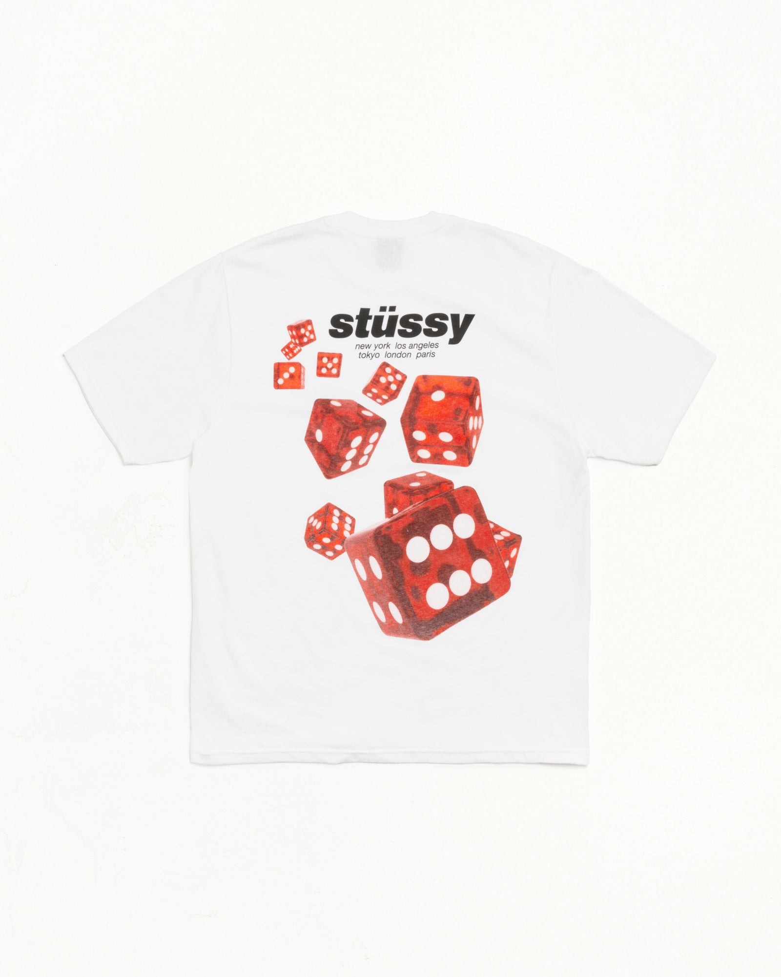 Stussy 滾動骰子 白色