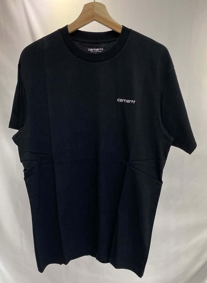 Carhartt WIP 正面小字黑色短T