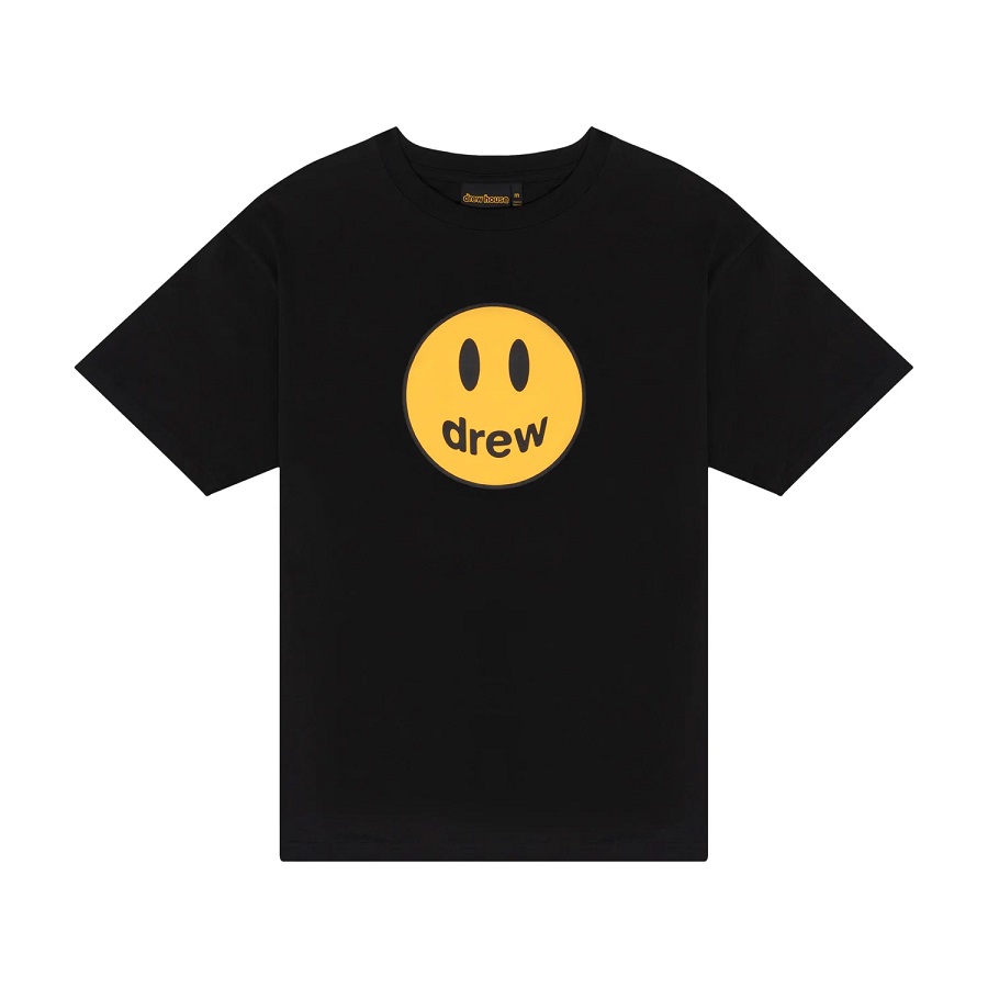Drew House 經典 笑臉 黑 短袖