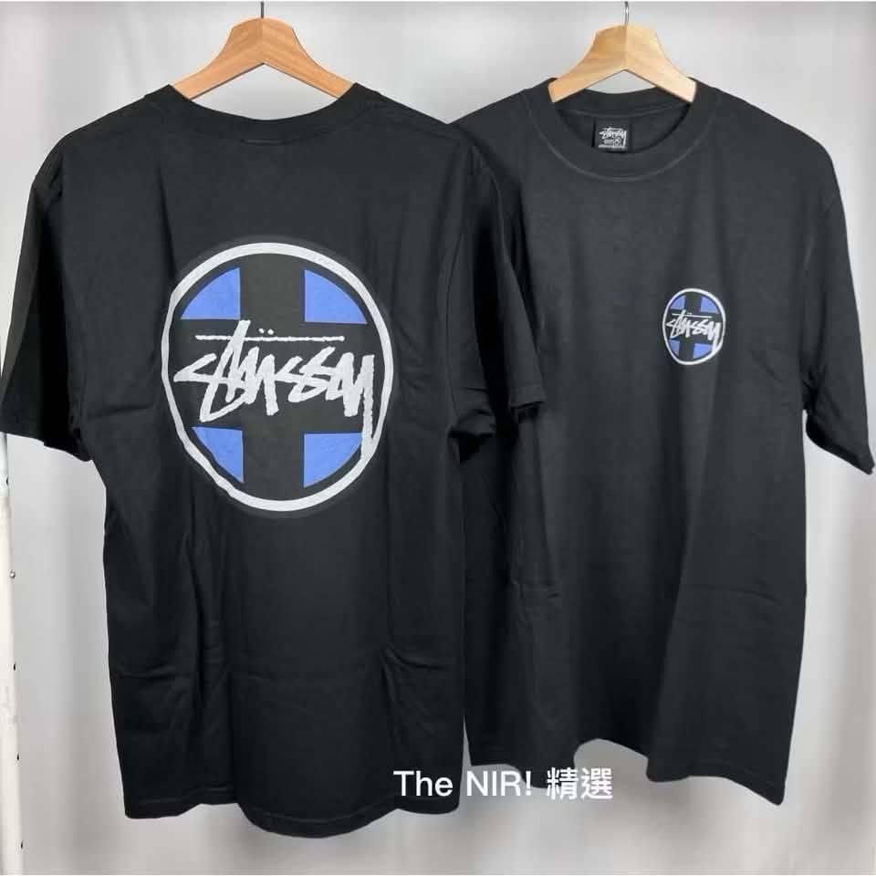 Stussy 十字圓盤 黑