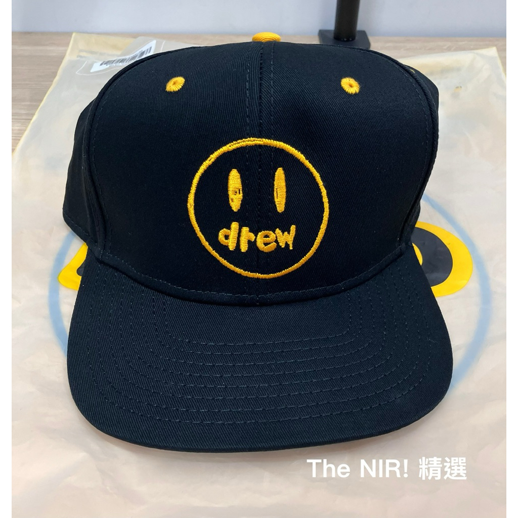 Drew house 空心笑臉 卡車帽 帽子 黑