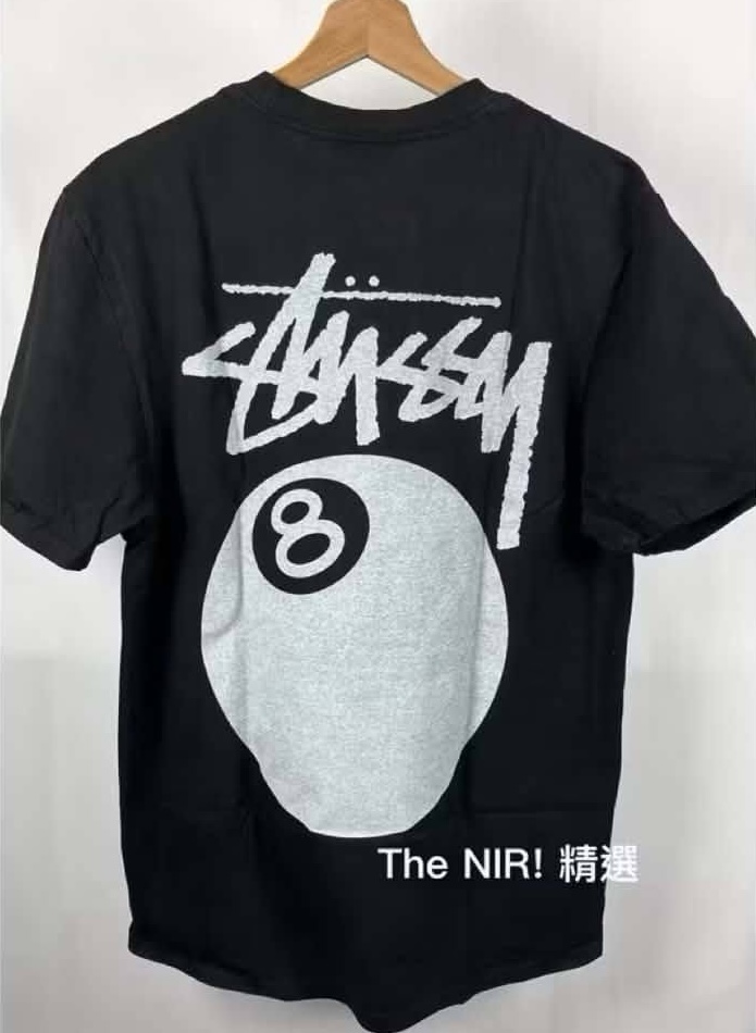 Stussy 水洗 8號球 黑