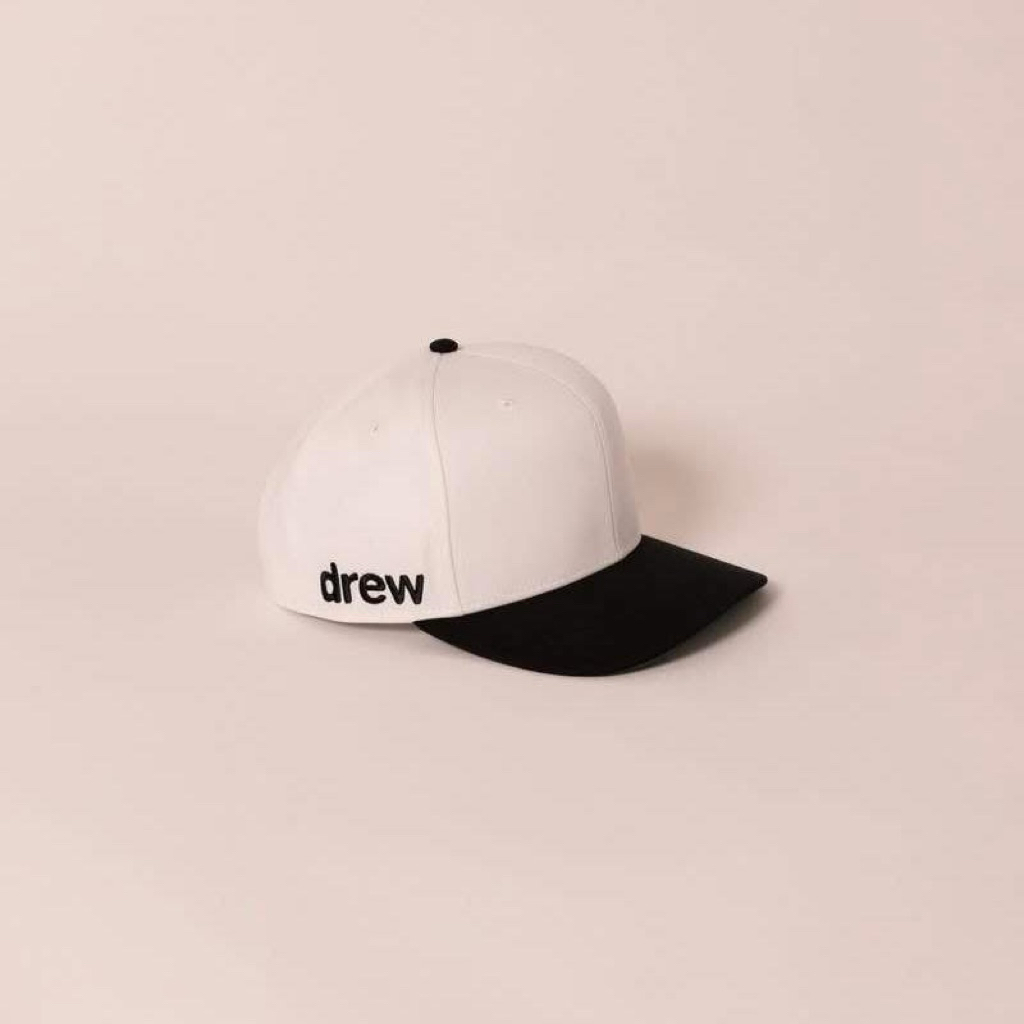 Drew House 側邊 Drew 棒球帽 帽子 白
