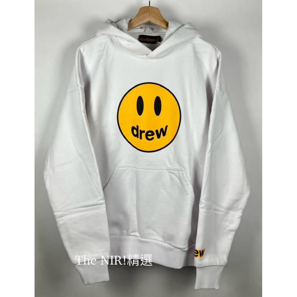 Drew House 經典笑臉 帽T 白色