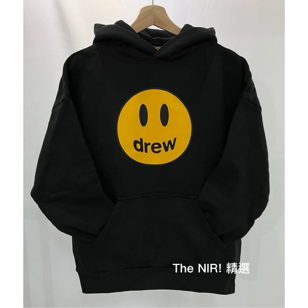Drew House 經典笑臉 帽T 黑