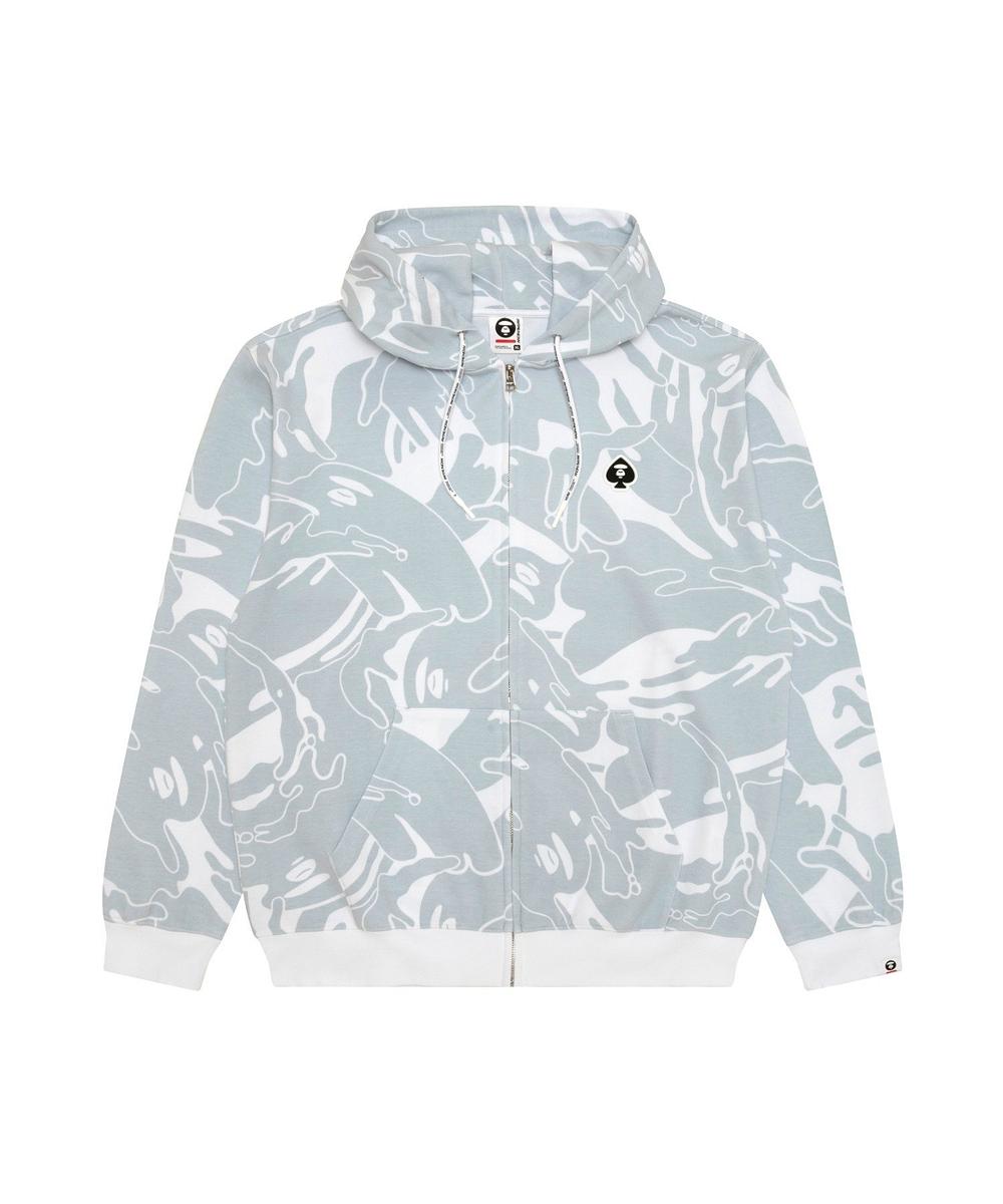 NOW SPADES ZIP UP HOODIE(camouflage)