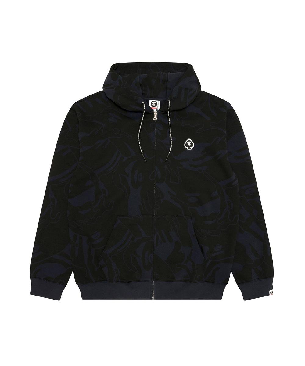 NOW SPADES ZIP UP HOODIE(camouflage)