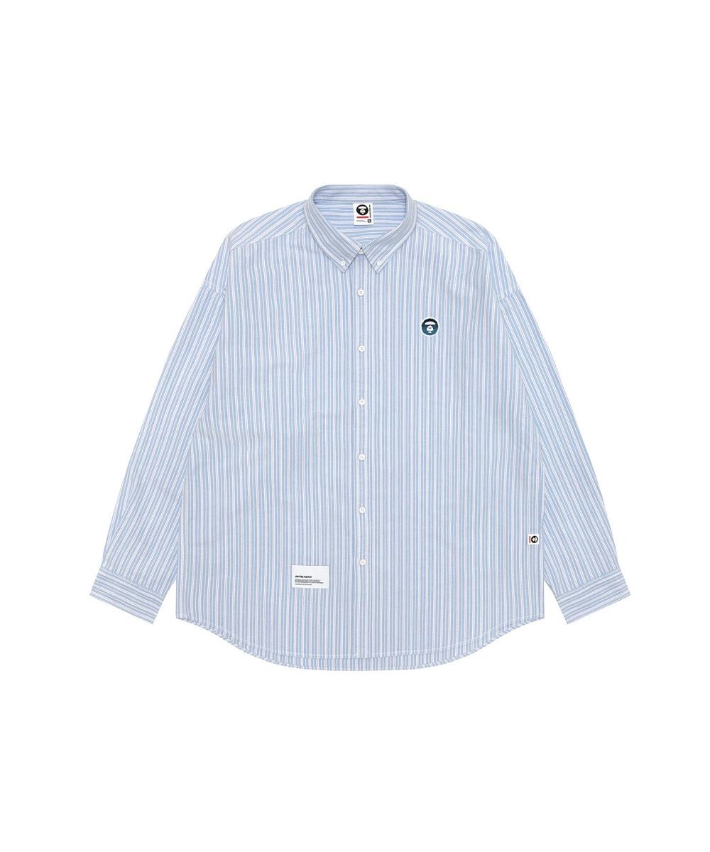 NOW STRIPE LONG SLEEVE SHIRT
