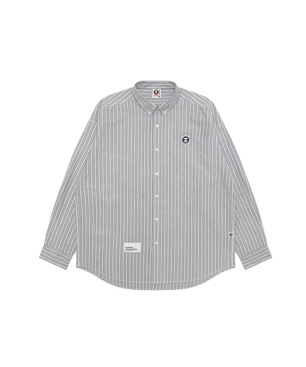 NOW STRIPE LONG SLEEVE SHIRT